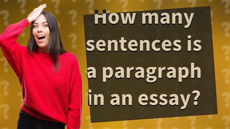 how many sentences should be in an essay? exploring the art of sentence construction in academic writing