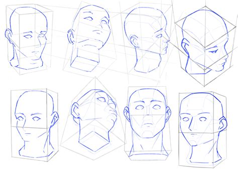 how to sketch heads and the importance of perspective in visual storytelling